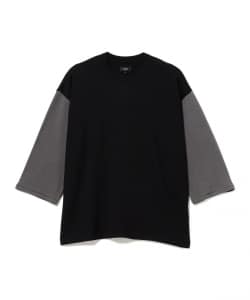 BEAMS / 男裝 棒球 九分袖 T恤