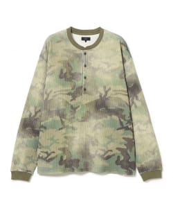 BEAMS / 男裝 亨利領 T恤