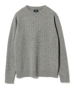 BEAMS / 男裝 長袖 麻花針織衫