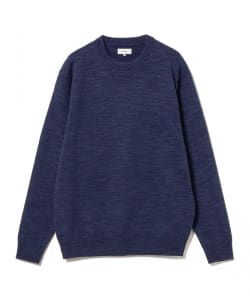 【預購】BEAMS / 男裝 9G 竹節紗 針織衫