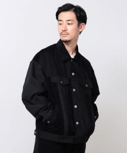 BEAMS / 男裝 TYPE3 拼接 夾克