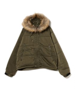 BEAMS / 男裝 寬短版 成品染 N-3B 外套