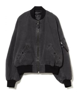 BEAMS / 男裝 雙面穿 褪色 飛行外套