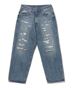 【預購】BEAMS / 男裝 破壞 丹寧 長褲