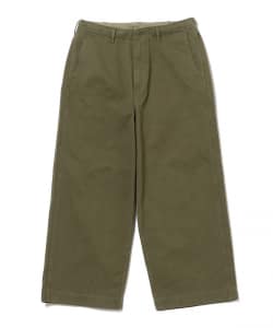 BEAMS / 男裝 1940’s細節 寬版 CHINO 長褲