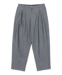 BEAMS / 男裝 粗棉布 雙褶 長褲