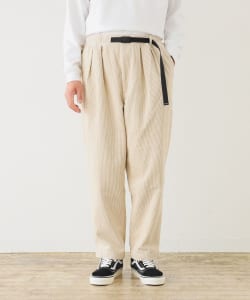 BEAMS / 男裝 調整帶 錐形 燈芯絨 長褲