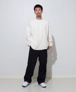 【TIME SALE商品】BEAMS / 男裝 BASIC 斜紋 EASY 長褲