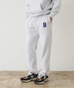 BEAMS / 男裝 B LOGO 棉褲