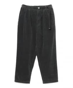 BEAMS / 男裝 寬版錐形 織帶 燈芯絨 長褲