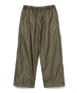 BEAMS / 男裝 寬直筒 尼龍 EASY 長褲