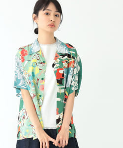 SUN SURF × BEAMS BOY / 別注 ハワイアン クレイジー シャツ 23SS