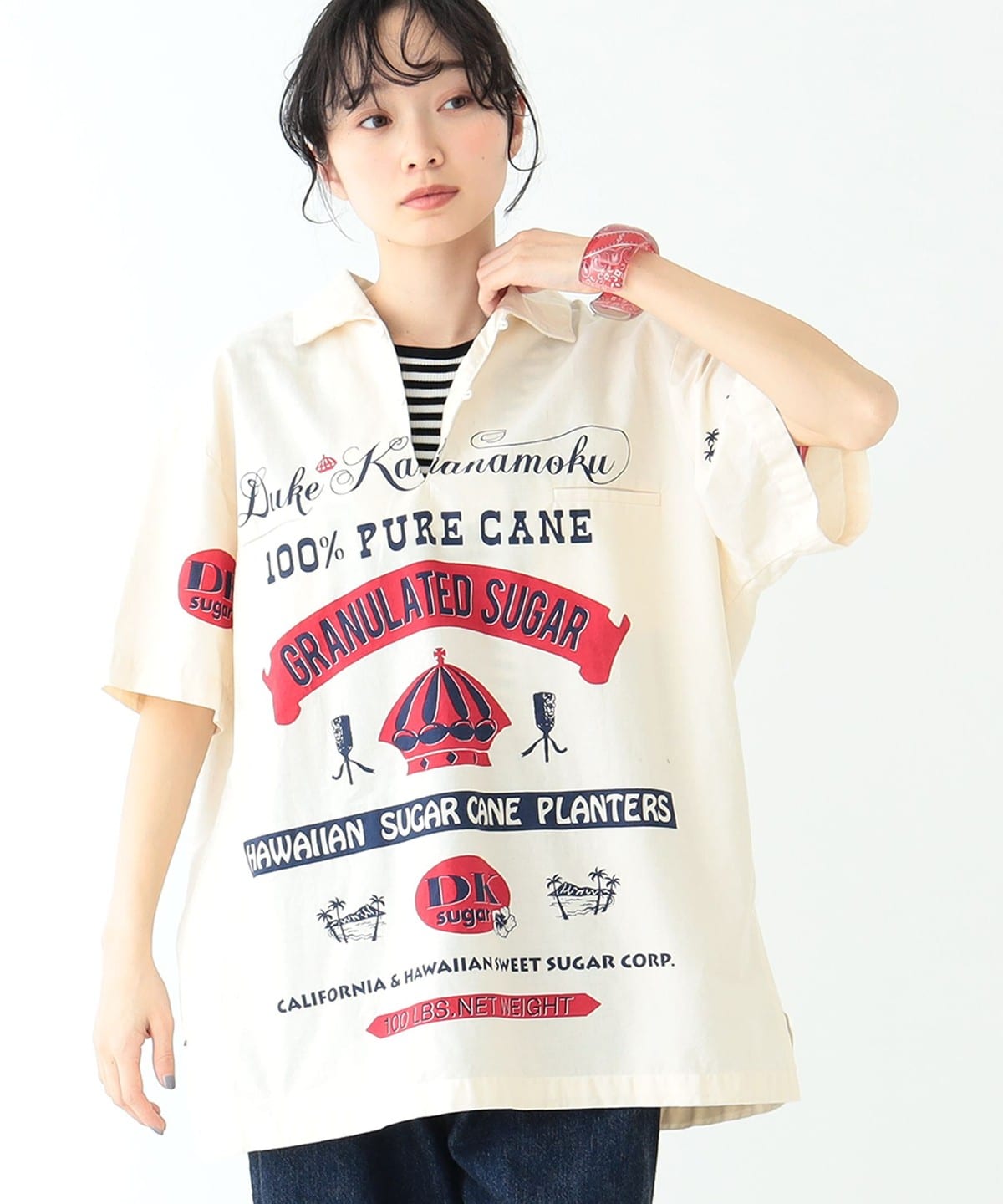 カジュアルシャツ - DUKE KAHANAMOKU × BEAMS BOY / 別注