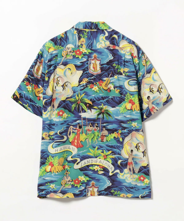 BEAMS JAPAN SUN SURF / LAND OF BEAMS JAPAN Aloha shirt