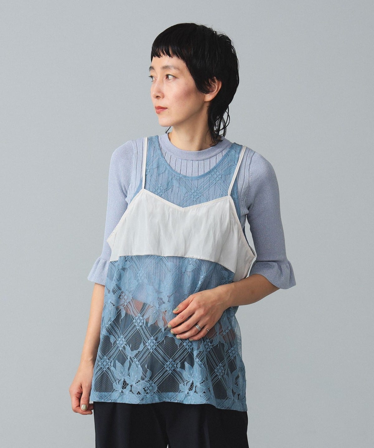 最大80％オフ BOY（ビームス BEAMS ボーイ）maturely Layered Satin Lace / スーツ・フォーマル・ドレス
