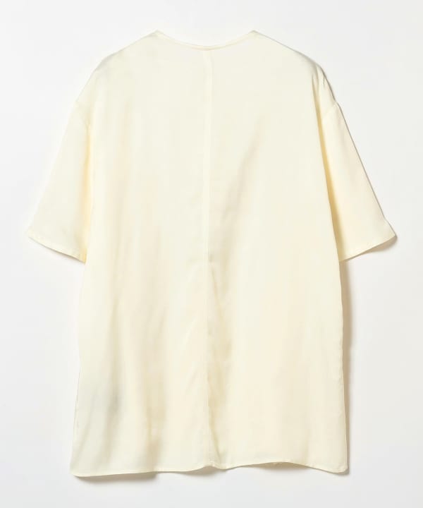 BEAMS BOY（ビームス ボーイ）maturely / FibrilSatin Blouse