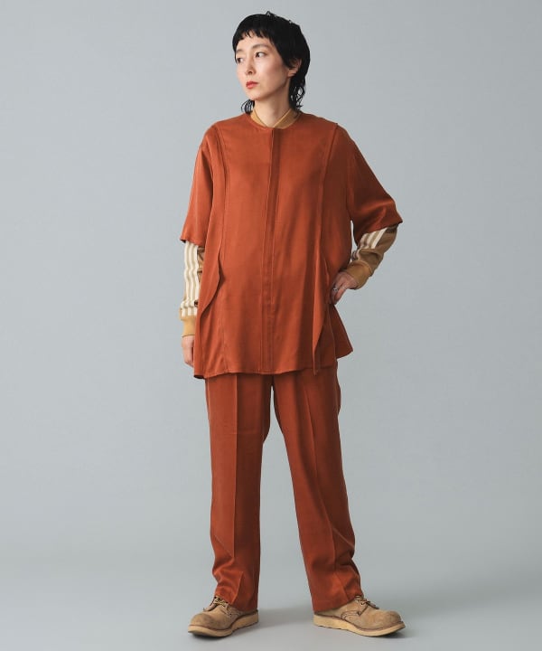 BEAMS BOY（ビームスボーイ）の「maturely / Lace Ruffle Blouse