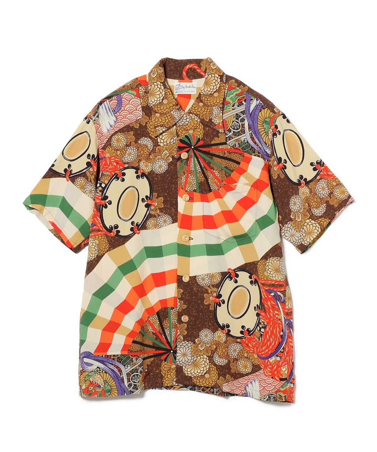 SUN SURF サンサーフ / "MIKAGURA" シャツ・ブラウス WOMEN BROWN S SUN SURF サンサーフ / "MIKAGURA" シャツ・ブラウス WOMEN BROWN S