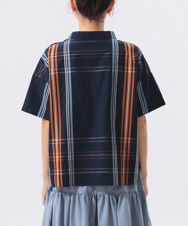 BEAMS WOMEN｜ボーイ ビッグ タータン プルオーバー | Rakuten
