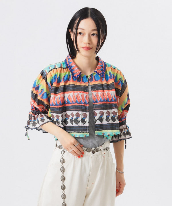 BEAMS F（ビームスF）【別注】Le minor / ボートネック ショート
