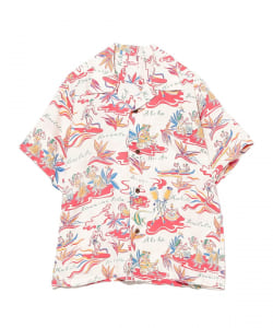 SUN SURF / RAYON HAWAIIAN SHIRT “HAWAIIAN HULA”