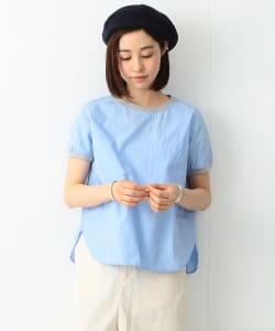 BEAMS BOY / リブ付き プルオーバー Tシャツ