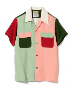 STYLE EYES × BEAMS BOY / ボーリング シャツ