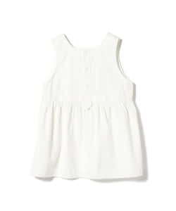 BEAMS BOY / コードレーン バックトゥフロント ノースリーブ シャツ