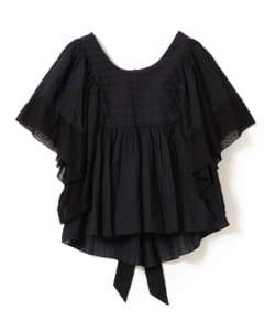 maturely / Cut Dobby Butterfly Tunic