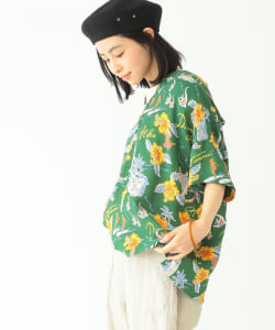 SUN SURF × BEAMS BOY / 別注 ハワイアン セーラー シャツ