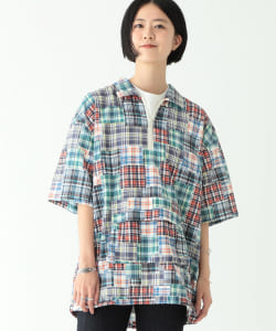 WILD THINGS × BEAMS BOY / 別注 キャンプ プルオーバー シャツ