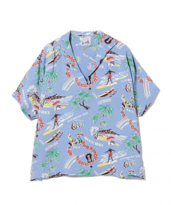 SUN SURF × BEAMS BOY / 別注 ハワイアン セーラー シャツ