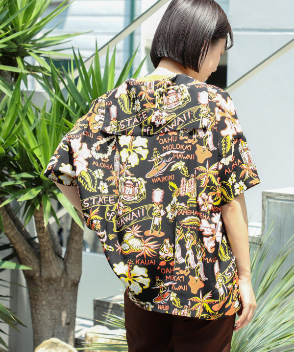 れやダメー】 新品 BEAMS BOY サンサーフ 別注 ハワイアンシャツ 定価