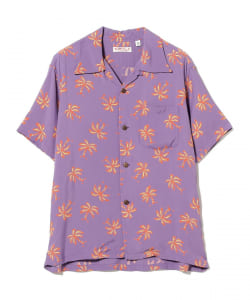 SUN SURF / RAYON HAWAIIAN SHIRT “SCATTERED PALMTREE”