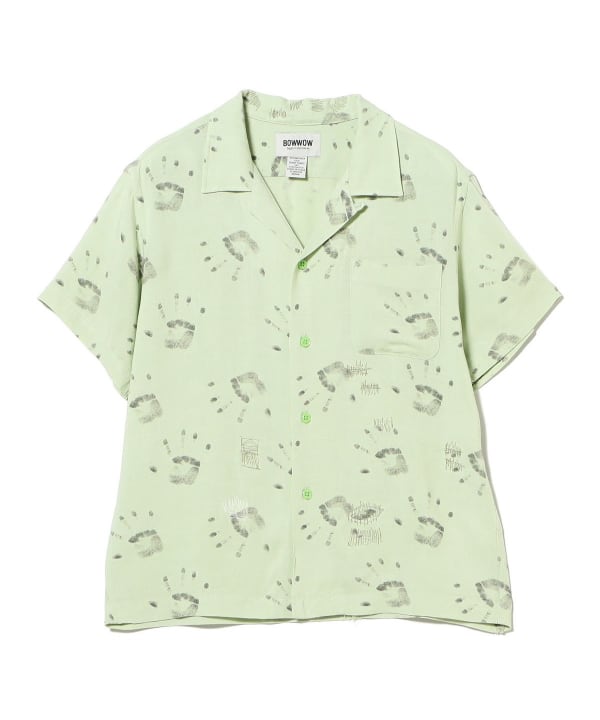 ビームスボーイ bowwow BEAMS BOY（ビームス ボーイ）BOW WOW / HAND PRINT RAYON SHORT