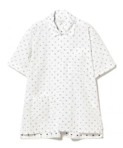 ENGINEERED GARMENTS / Camp Shirt - Cotton Alphabet Embroidery