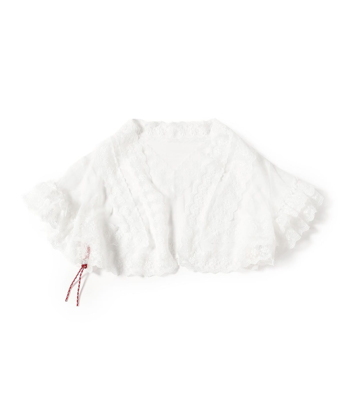 BEAMS JAPAN（ビームス ジャパン）〈WOMEN〉チュール レース ボレロ