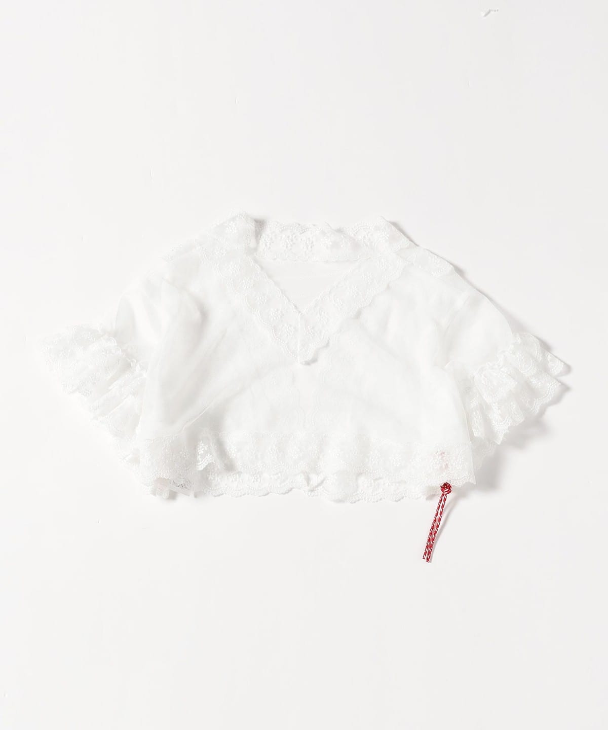 BEAMS JAPAN（ビームス ジャパン）〈WOMEN〉チュール レース ボレロ