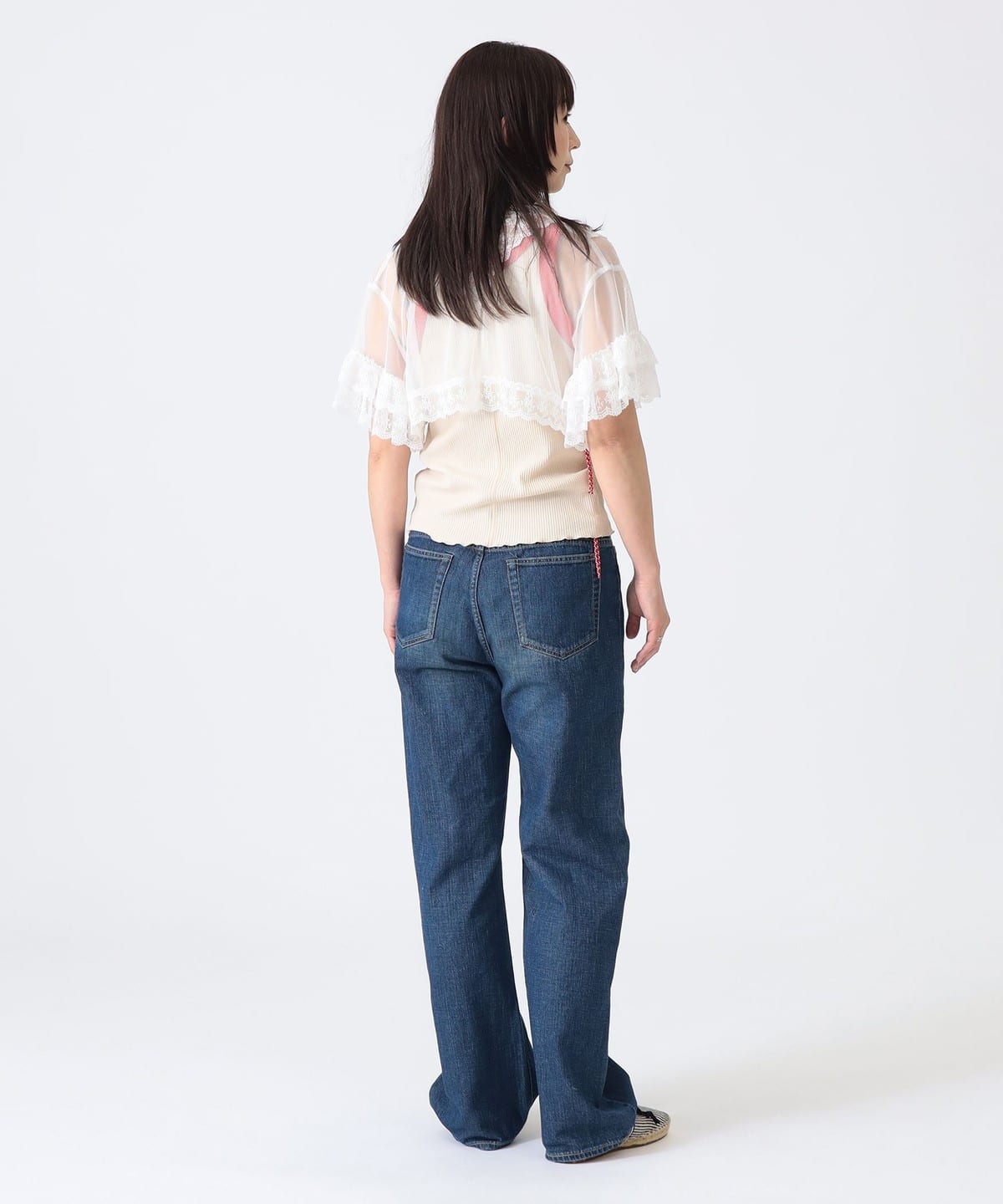 BEAMS JAPAN（ビームス ジャパン）〈WOMEN〉チュール レース ボレロ