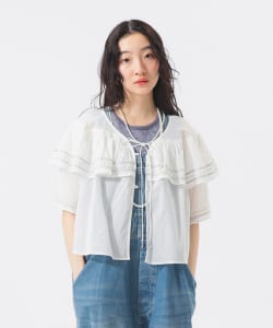 【+10%ポイントUP】【別注】trepied / ティアード ブラウス