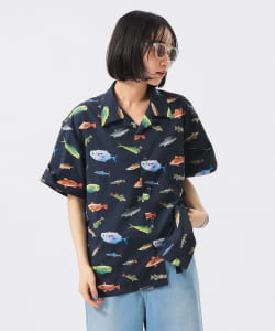 【別注】Columbia / PFG 総柄シャツ