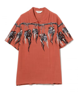 STAR OF HOLLYWOOD / HOPSACK RAYON PULLOVER SHIRT “SHRUNKEN HEAD”