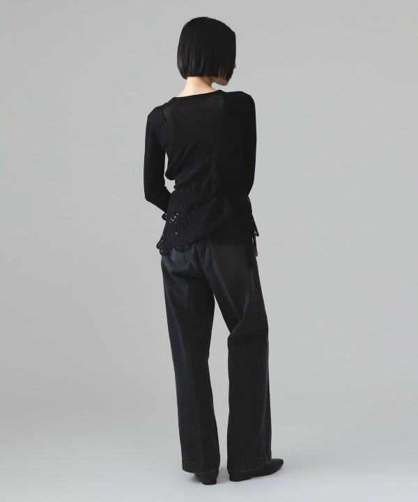 maturely / レース ホルター トップ Model : H173 B77 W57 H82　Size : ONE SIZE