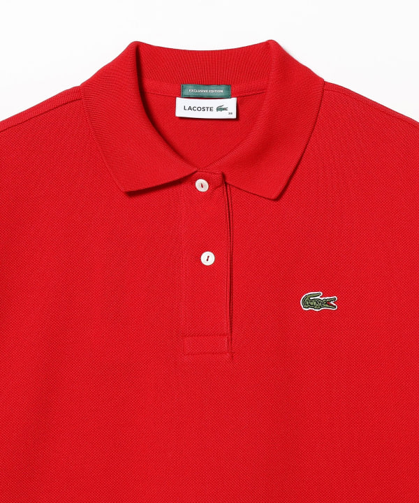 BEAMS BOY（ビームス ボーイ）LACOSTE / 別注 ヘビーピケ ポロシャツ 