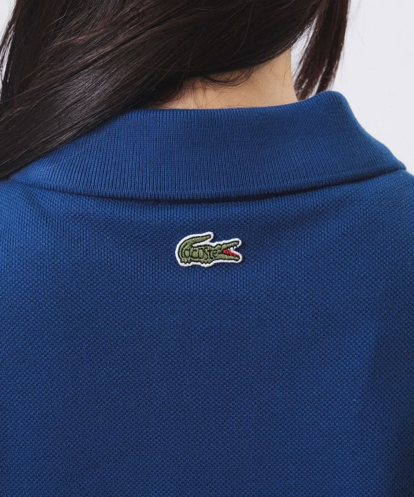 ビームスボーイ✖️Lacoste ベージュ ポロシャツ 半袖 BEAMS BOY (BEAMS BOY) [Special order] LACOSTE / Polo Shirt (Shirts