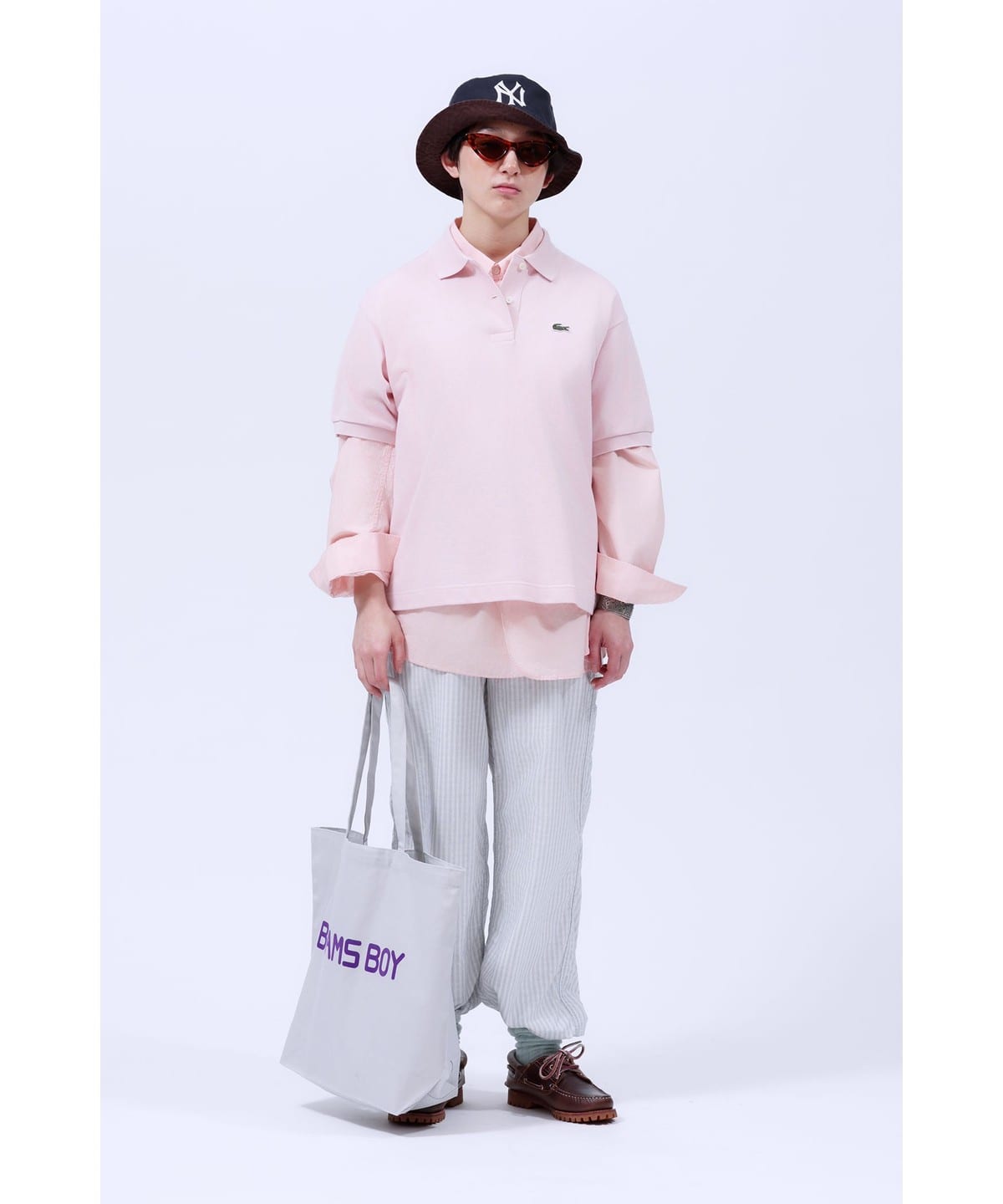 BEAMS BOY（ビームス ボーイ）【別注】LACOSTE / ポロシャツ（シャツ
