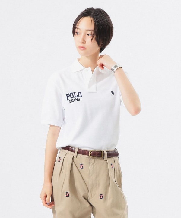 〈WOMEN〉【別注】POLO RALPH LAUREN / SS POLO SHIRT
