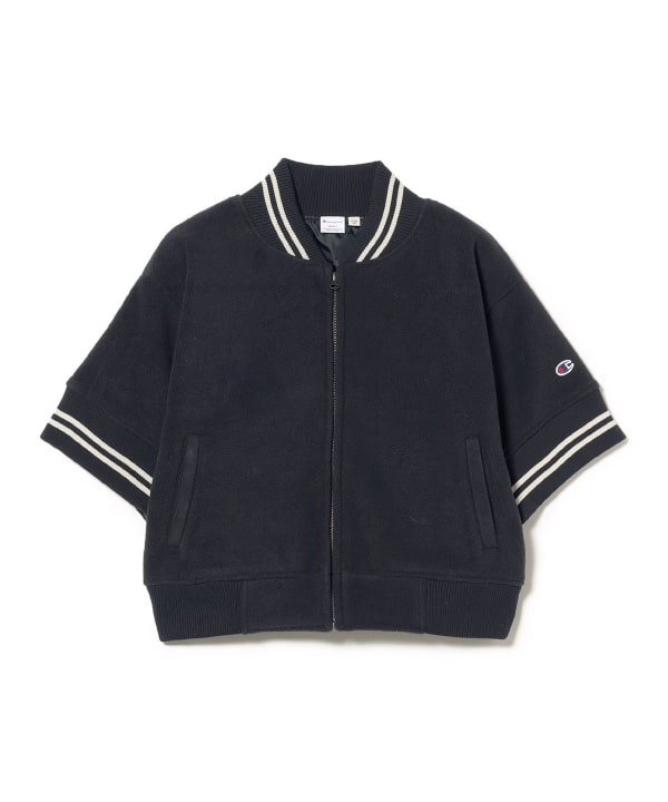 BEAMS BOY（ビームス ボーイ）【別注】Champion / ボア フリース ジップ ブルゾン（ブルゾン ブルゾン）通販｜BEAMS