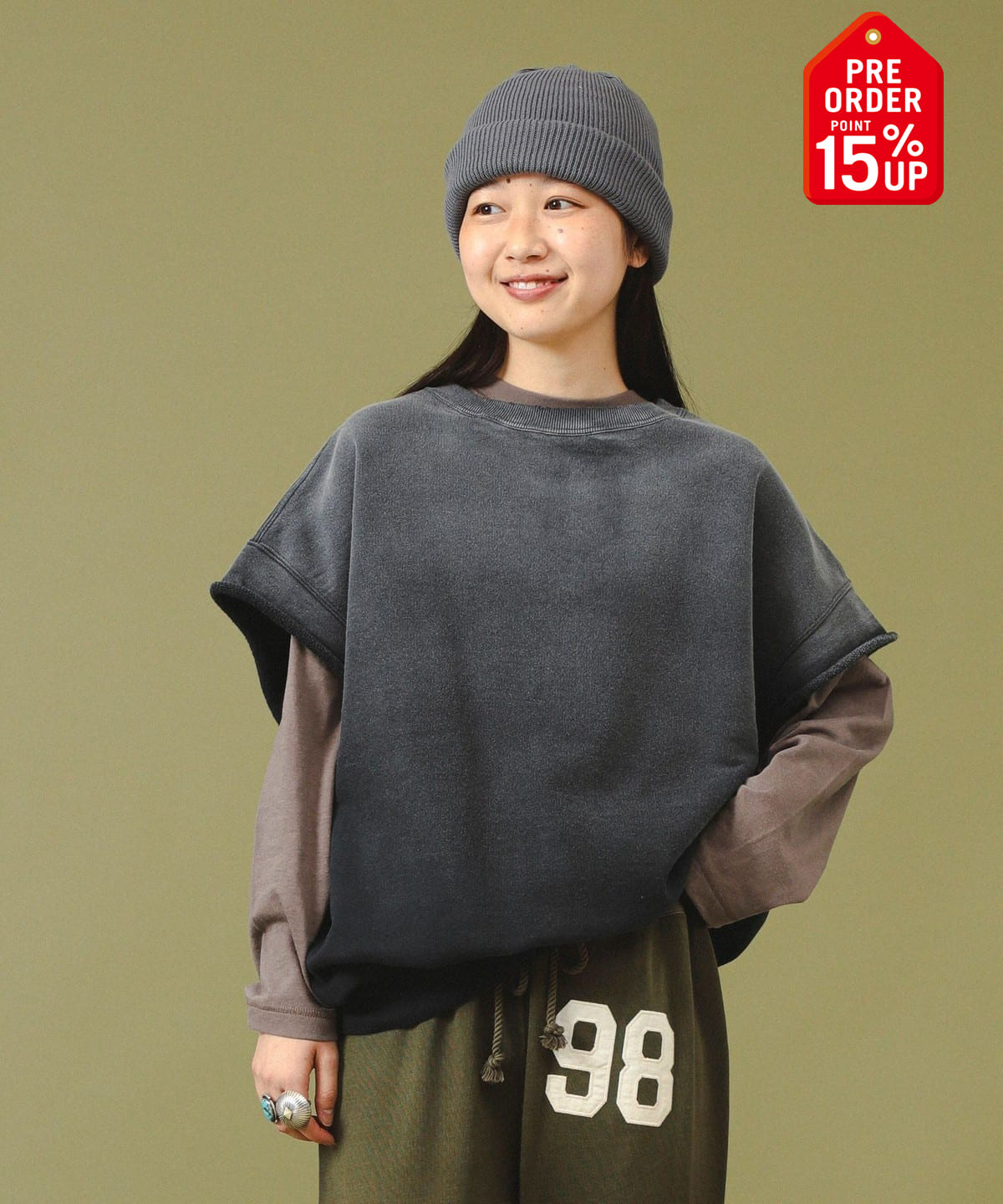 【+15%ポイントUP】【別注】BOWWOW / カットオフ スウェット トップス WOMEN BLACK ONE SIZE 【+15%ポイントUP】【別注】BOWWOW / カットオフ スウェット トップス WOMEN BLACK ONE SIZE