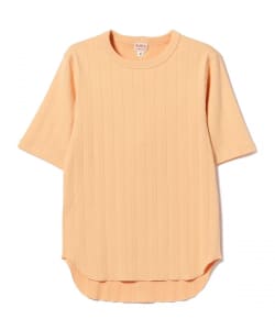 Healthknit × BEAMS BOY / 女裝 羅紋 五分袖 T恤